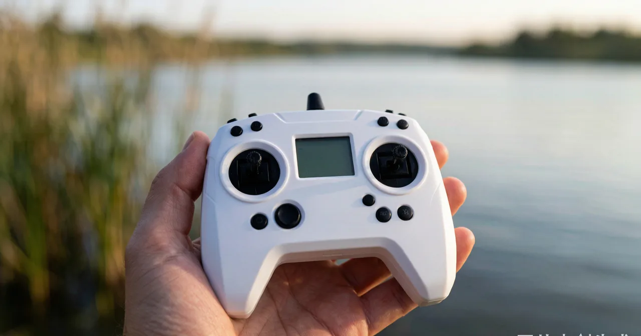 RC Bait Boat Remote Controller with LCD Screen