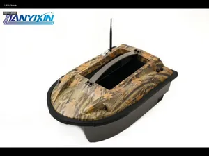 LYX 001A RC Bait Boat - blue color - Angle 1