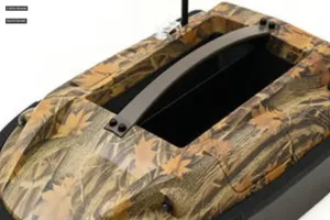 LYX 001A RC Bait Boat - blue color - Angle 2