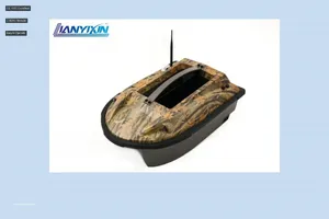 LYX 001A RC Bait Boat - blue color - Scene