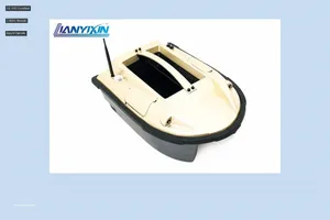LYX 001A RC Bait Boat - red color - Scene