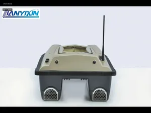 LYX 001B GPS Bait Boat - black color - Angle 1
