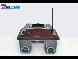 LYX 001B GPS Bait Boat - blue color - Angle 1