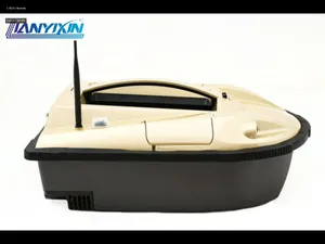 LYX 001B GPS Bait Boat - green color - Angle 1