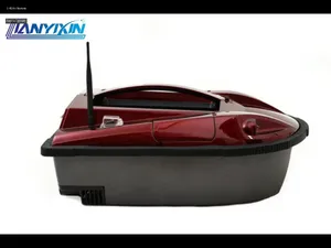 LYX 001B GPS Bait Boat - orange color - Angle 1