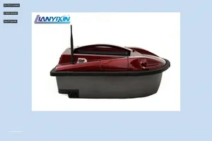 LYX 001B GPS Bait Boat - orange color - Scene