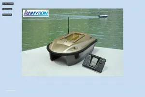 LYX 001B GPS Bait Boat - red color - Scene