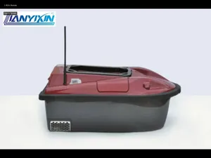 LYX 001C Fish Finder Bait Boat - green color - Angle 1