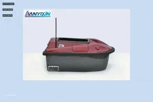 LYX 001C Fish Finder Bait Boat - green color - Scene