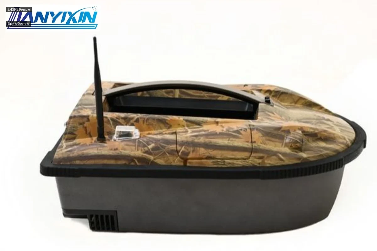 LYX 001A RC Bait Boat - orange color - main view