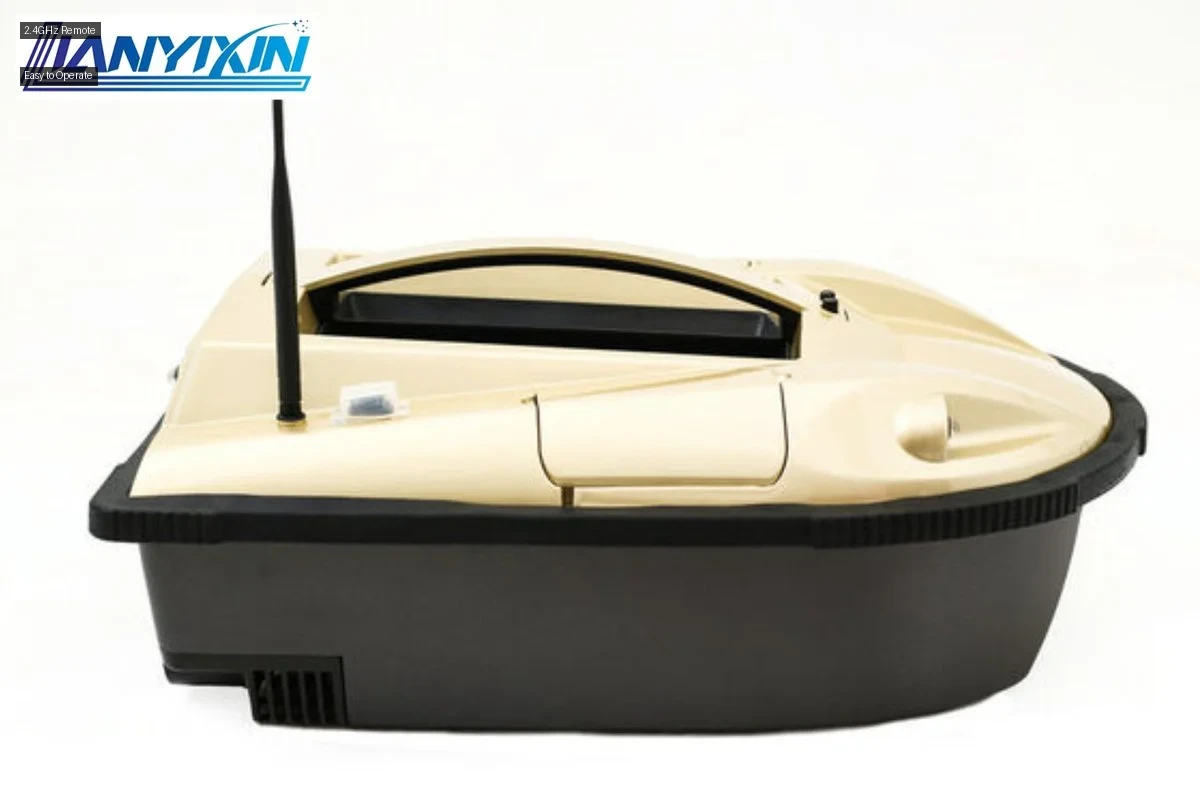 LYX 001B GPS Bait Boat - green color - main view