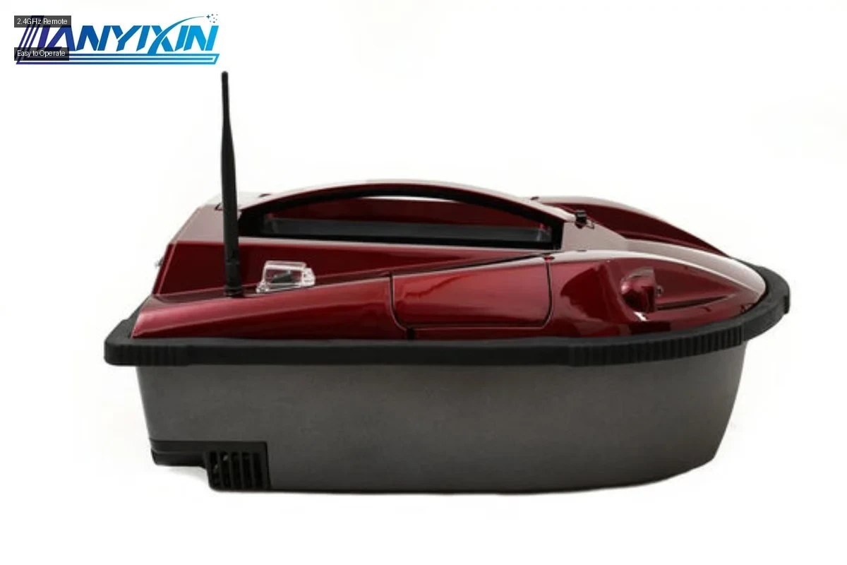 LYX 001B GPS Bait Boat - orange color - main view