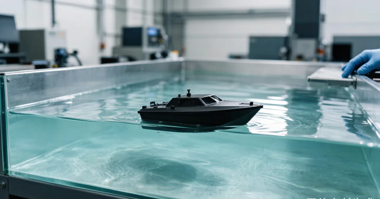 RC bait boat waterproof seal inspection QC